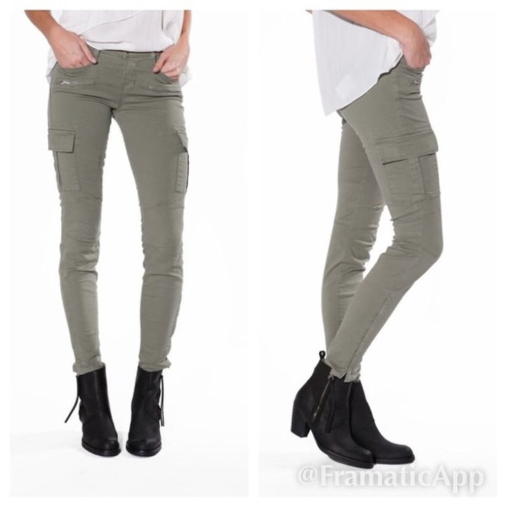 J Brand Grayson Grey Cargo Pants Jeans